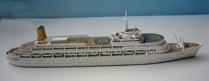 Troop transporter "TS Canberra" Falkland war (1 p.) GB 1982 Albatros ALK 341